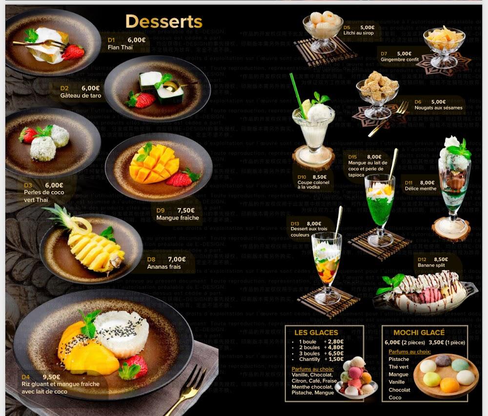 Basilic & Thaï - Menu Image 4